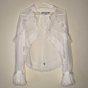 Self-Portrait White blouse